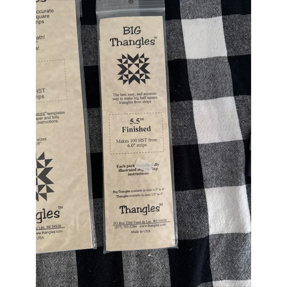 Thangles Templates Set Of 3 Sizes‎ 2.5